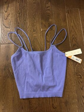 NWT Colsie double strap tank top